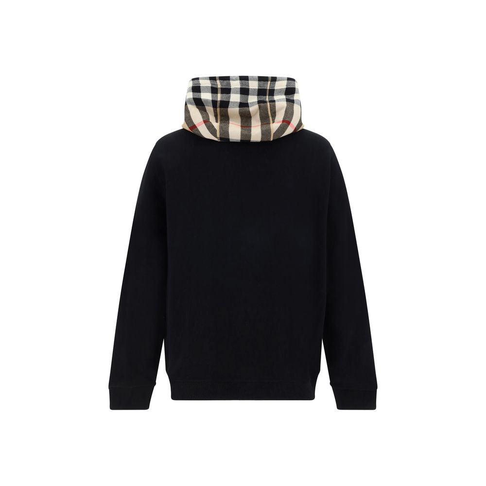 Sweat-shirt Burberry en coton noir