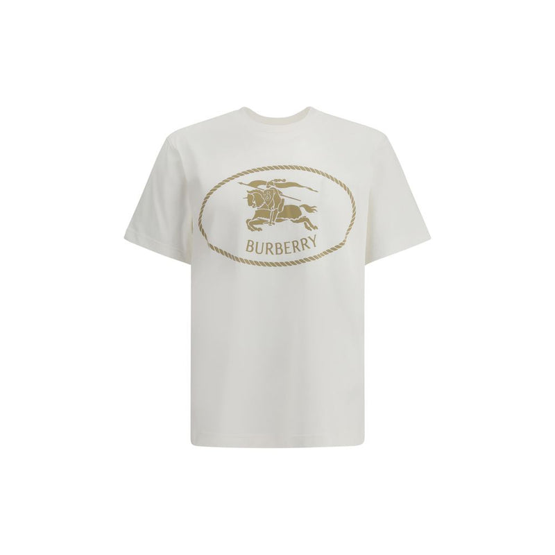 T-shirt en coton beige Burberry