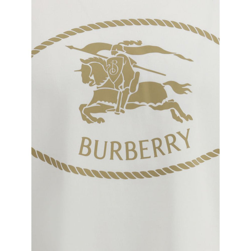 T-shirt en coton beige Burberry