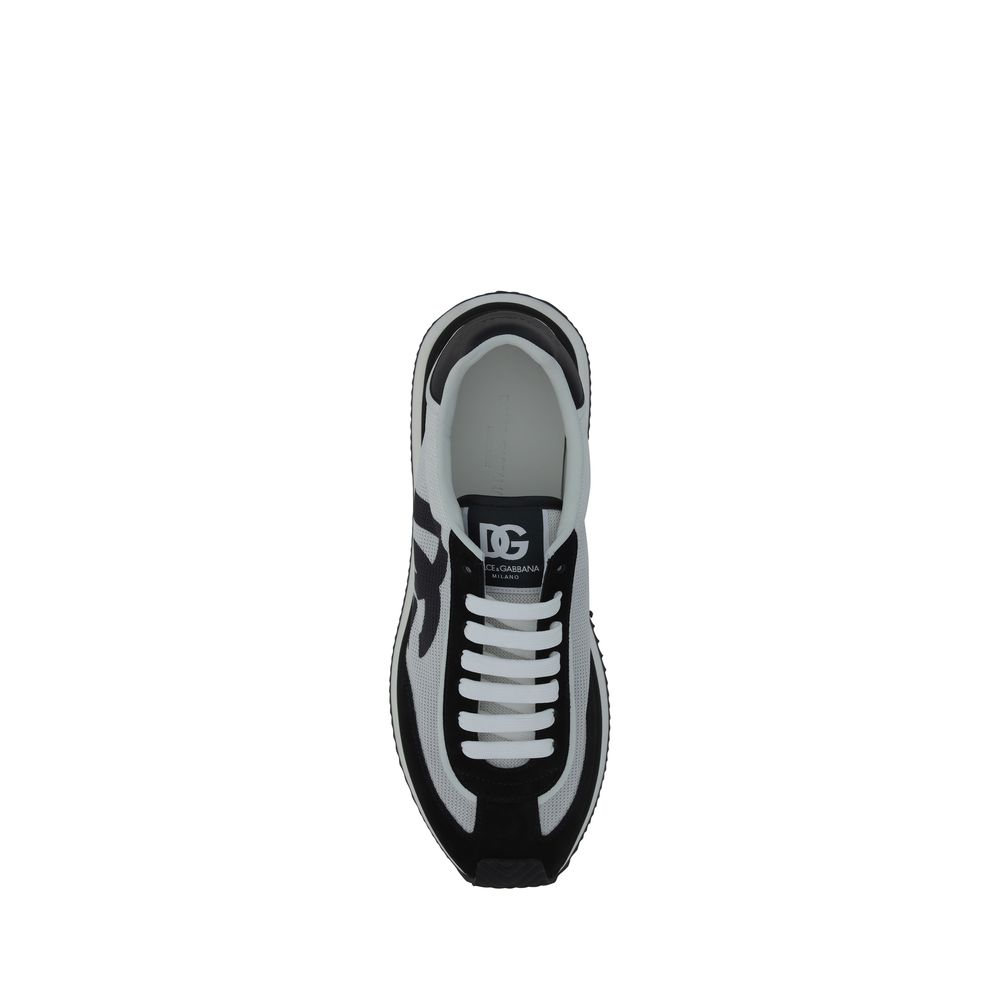 Dolce & Gabbana White Rubber Low Top Sneakers for Men