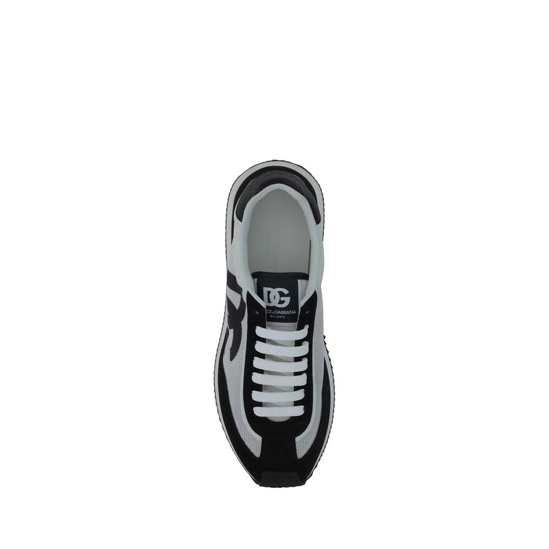 Dolce & Gabbana White Rubber Low Top Sneakers for Men