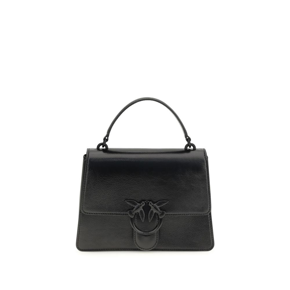 PINKO Black Lamb Ovis Aries Handbag - Élégance et Polyvalence
