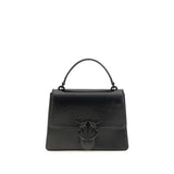 PINKO Black Lamb Ovis Aries Handbag - Élégance et Polyvalence