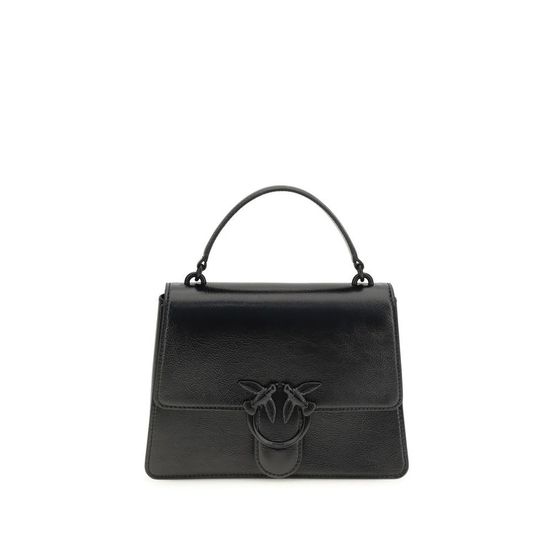 PINKO Black Lamb Ovis Aries Handbag - Élégance et Polyvalence