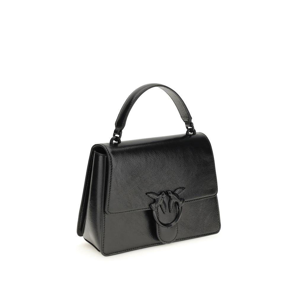 PINKO Black Lamb Ovis Aries Handbag - Élégance et Polyvalence