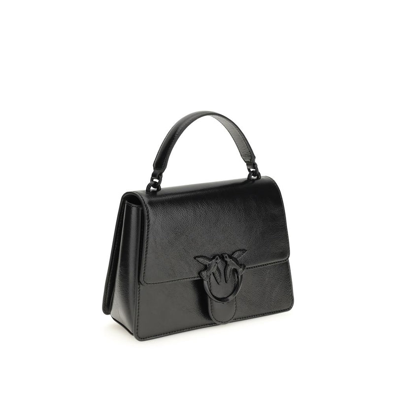 PINKO Black Lamb Ovis Aries Handbag - Élégance et Polyvalence