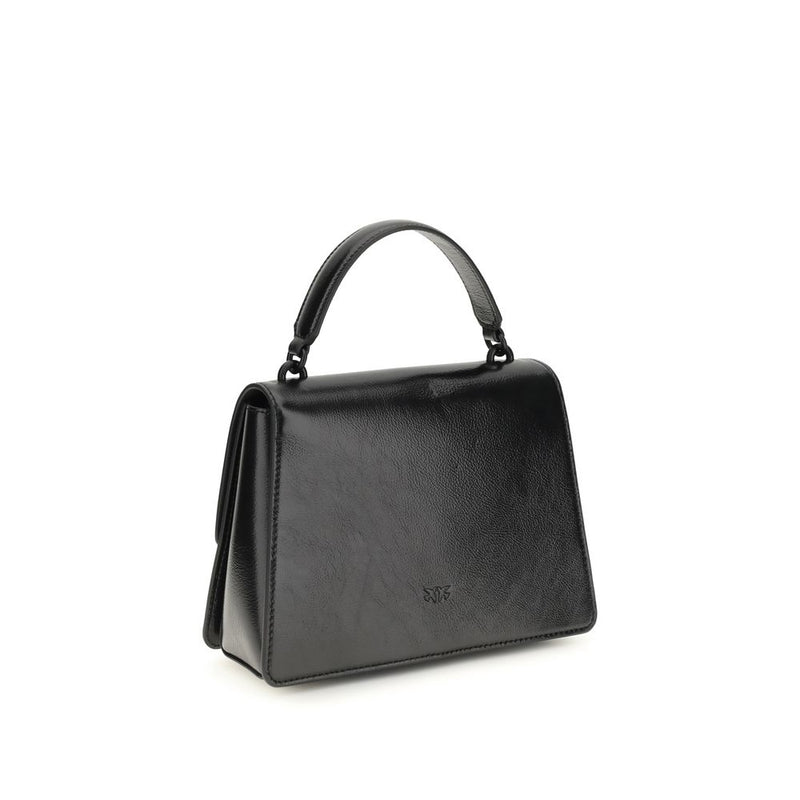PINKO Black Lamb Ovis Aries Handbag - Élégance et Polyvalence