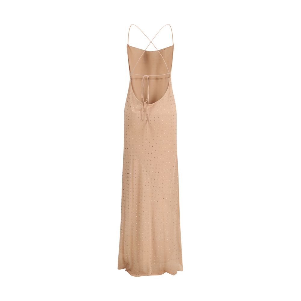 PINKO Multicolor Polyester Cocktail Dress - Strass Slipdress