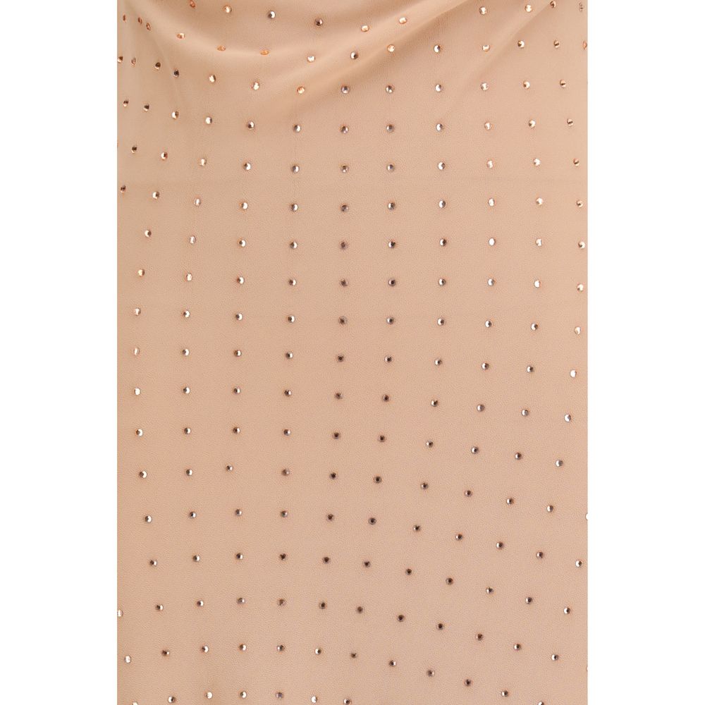 PINKO Multicolor Polyester Cocktail Dress - Strass Slipdress