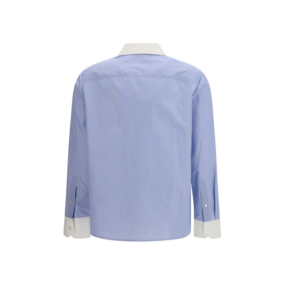 Tory Burch Blue Cotton Pattern Shirt for Women - Elegant & Versatile