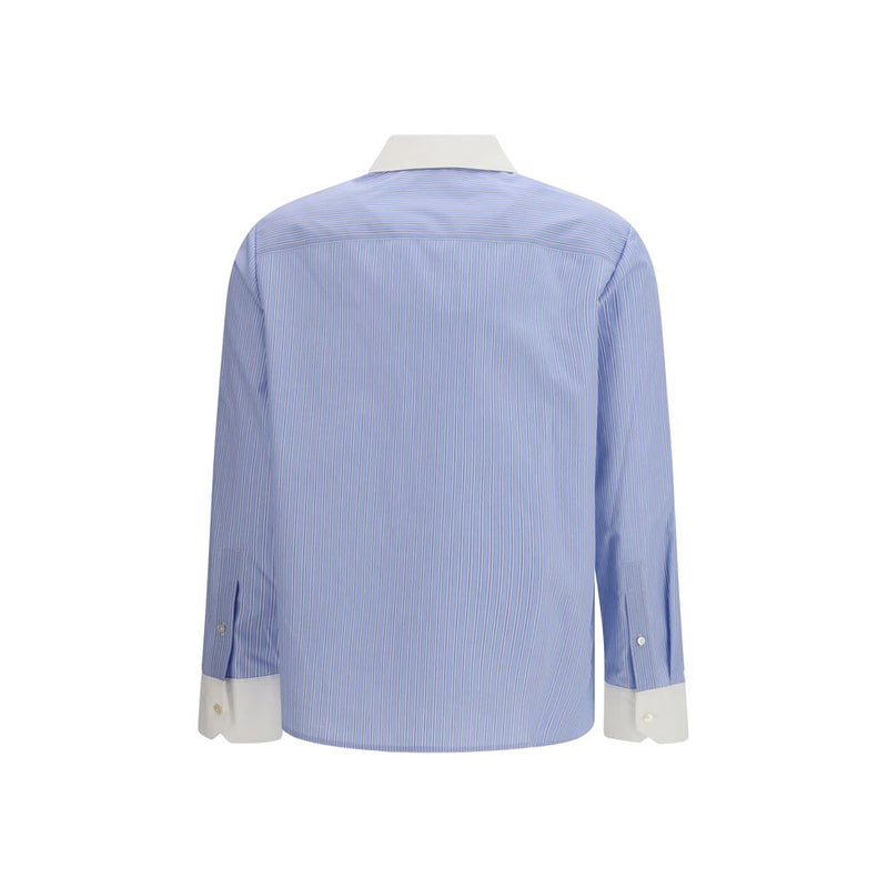 Tory Burch Blue Cotton Pattern Shirt for Women