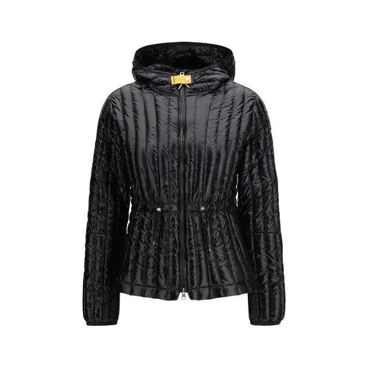 Parajumpers Kuon Light Black Nylon Full-Length Jacket