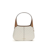 Michael Kors Alice Beige Cotton Shoulder Bag - Élégance et Praticité