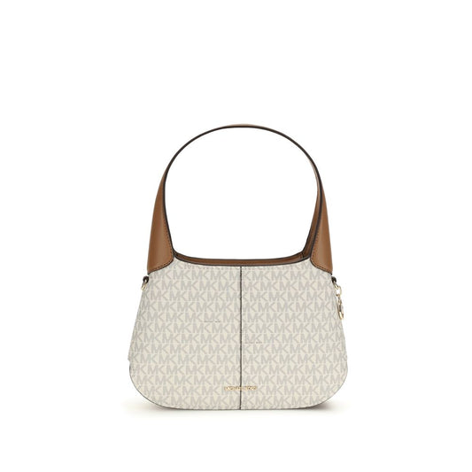 Michael Kors Alice Beige Cotton Shoulder Bag - Élégance et Praticité