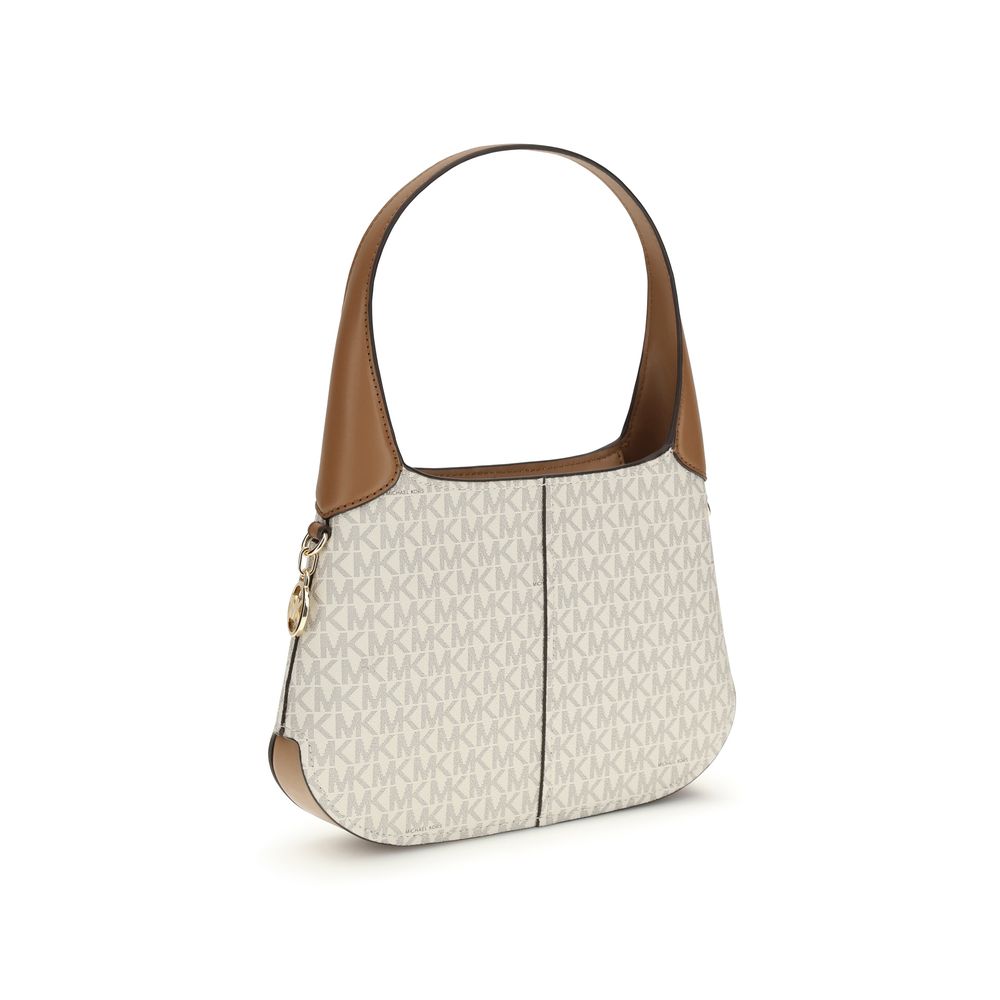 Michael Kors Alice Beige Cotton Shoulder Bag - Élégance et Praticité