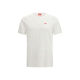 Diesel T-Angie-Od White Cotton T-Shirt for Men