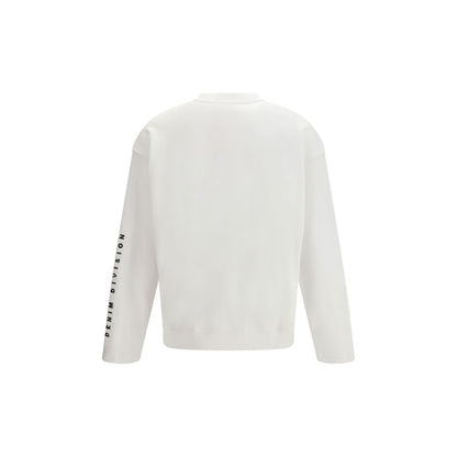 Diesel wit katoenen sweatshirt