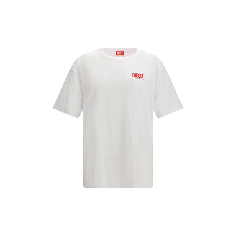 Diesel wit katoenen T-shirt