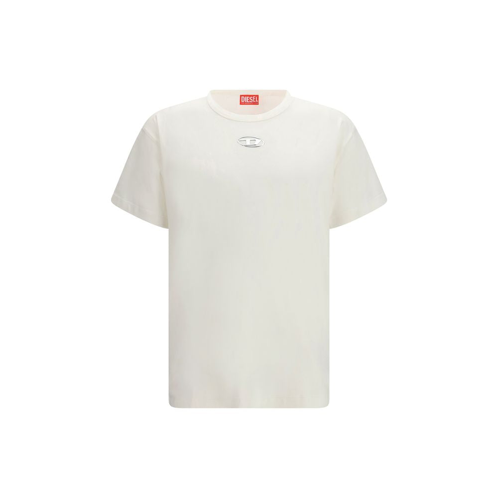 T-Norm-IOD T-Shirt en Coton Blanc - Diesel