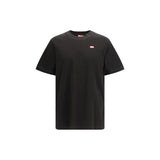 Diesel T-Adjust-V10 Black Cotton T-Shirt for Men