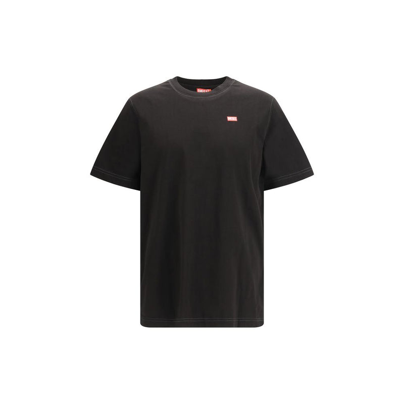 Diesel zwart katoenen T-shirt