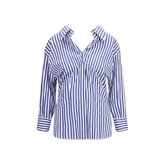 Givenchy Blue Cotton Pattern Shirt - Stylish and Contemporary