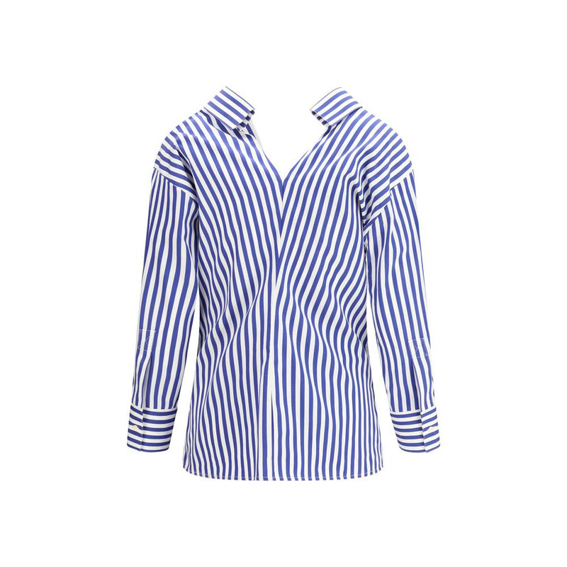 Givenchy Blue Cotton Pattern Shirt - Stylish and Contemporary
