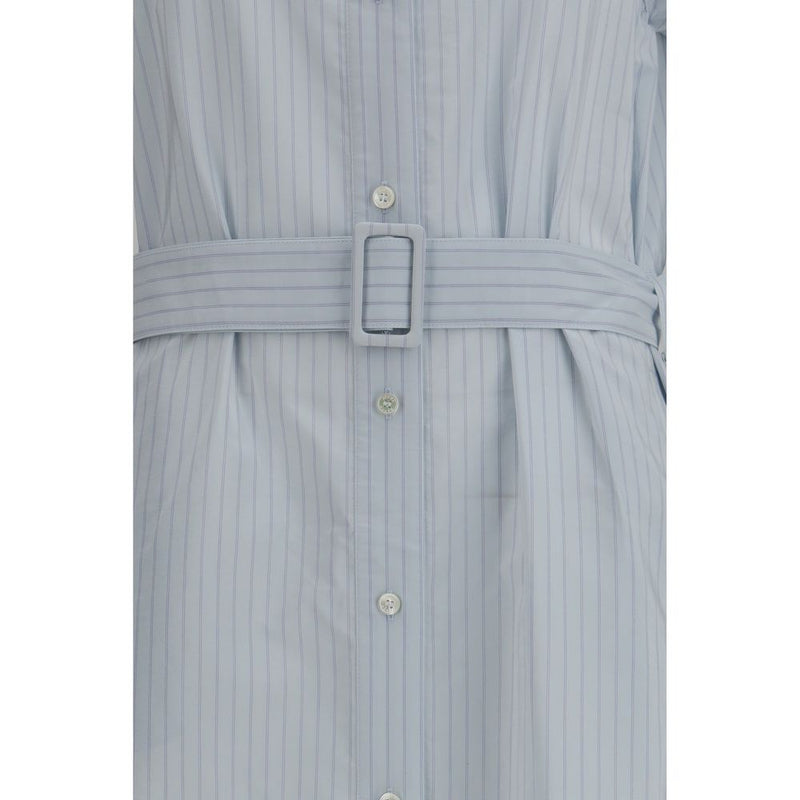 Jacob Cohen Blue Copper Long Dress - Élégant Style Chemisier