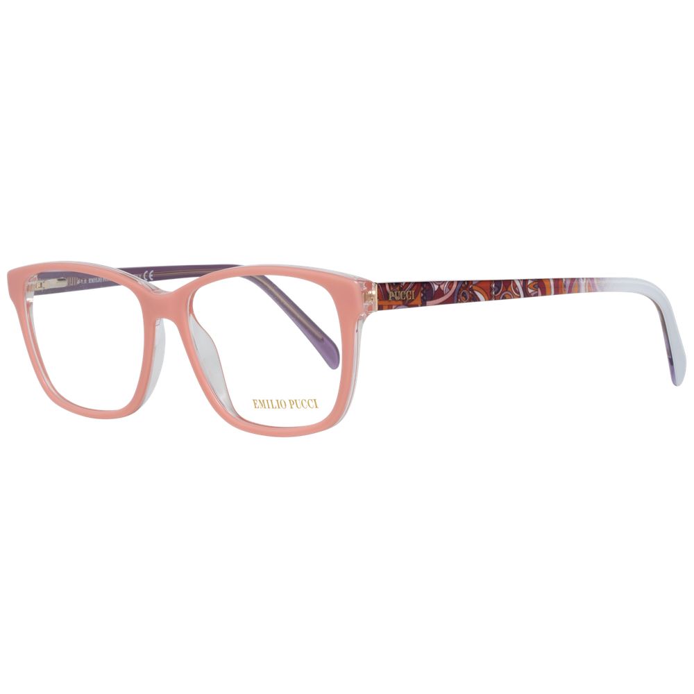 Emilio Pucci Pink Plastic Glasses (Frames) for Women