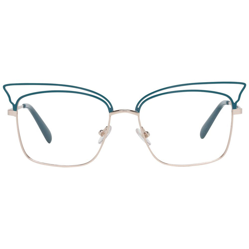 Emilio Pucci Turquoise Metal Glasses (Frames) for Women