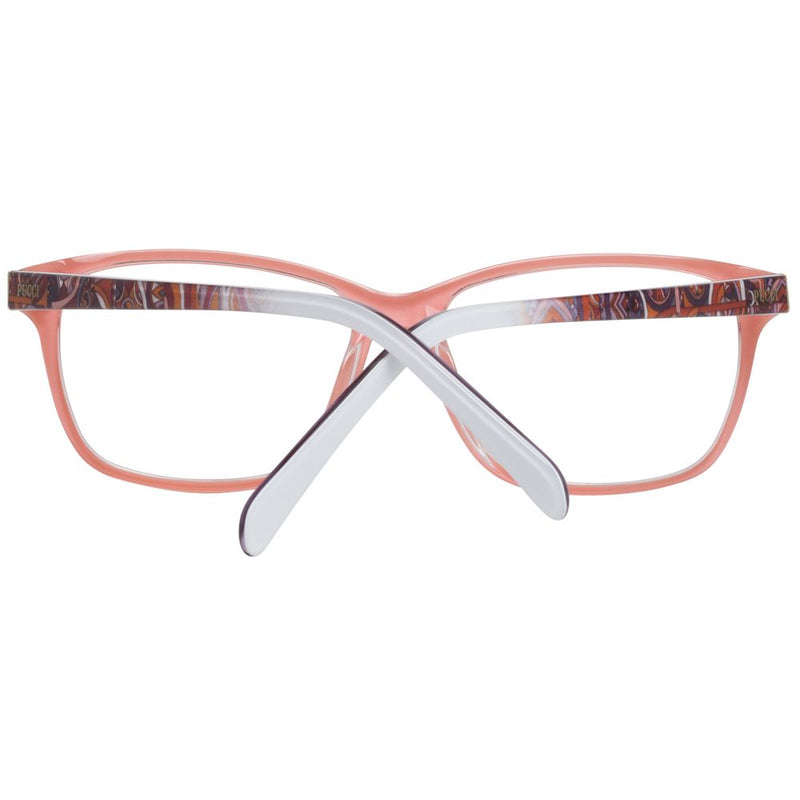 Emilio Pucci Pink Plastic Glasses (Frames) for Women