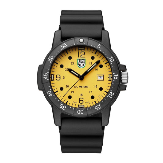 Luminox Black Resin Sport Watch - Swiss Quartz, 10ATM Water Resistant