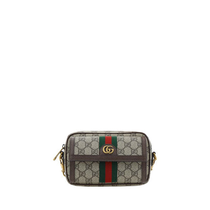 Gucci Bruine Polyester Schoudertas