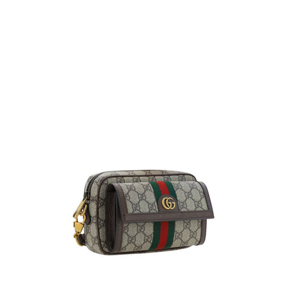 Gucci Bruine Polyester Schoudertas