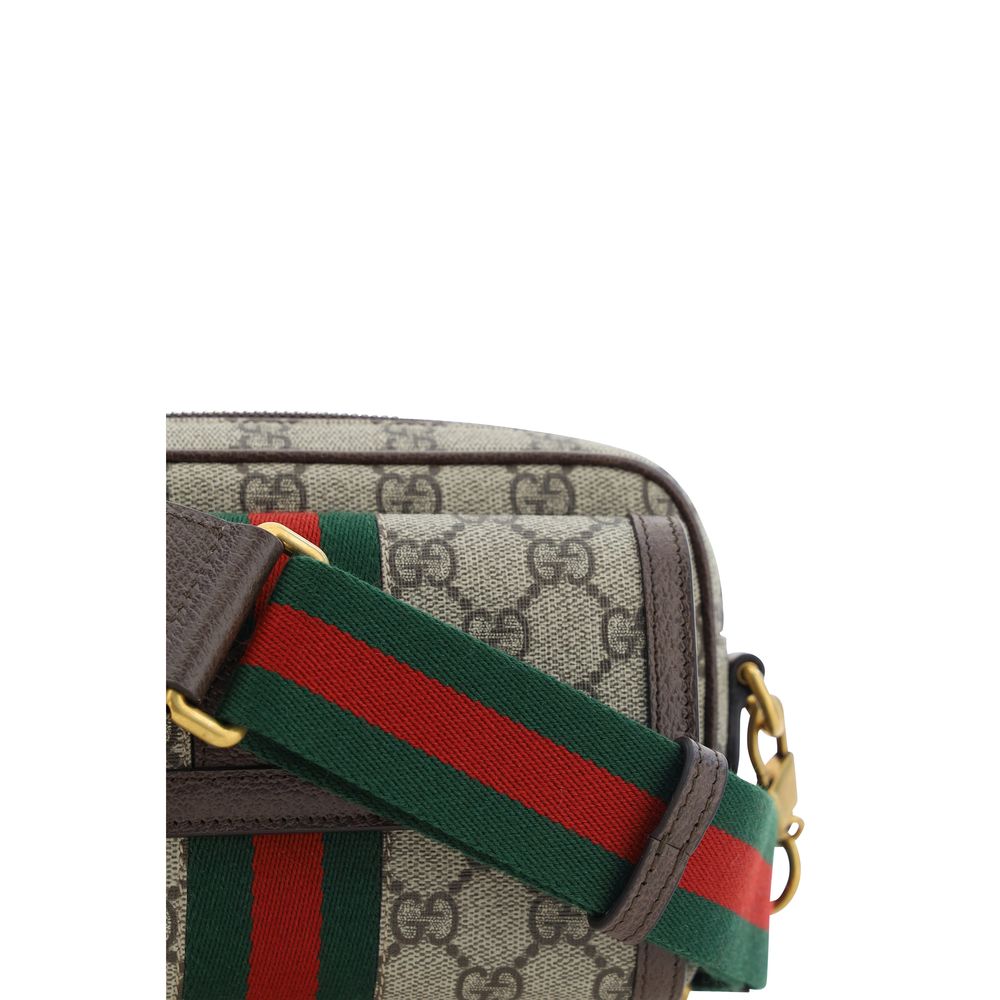 Gucci Bruine Polyester Schoudertas