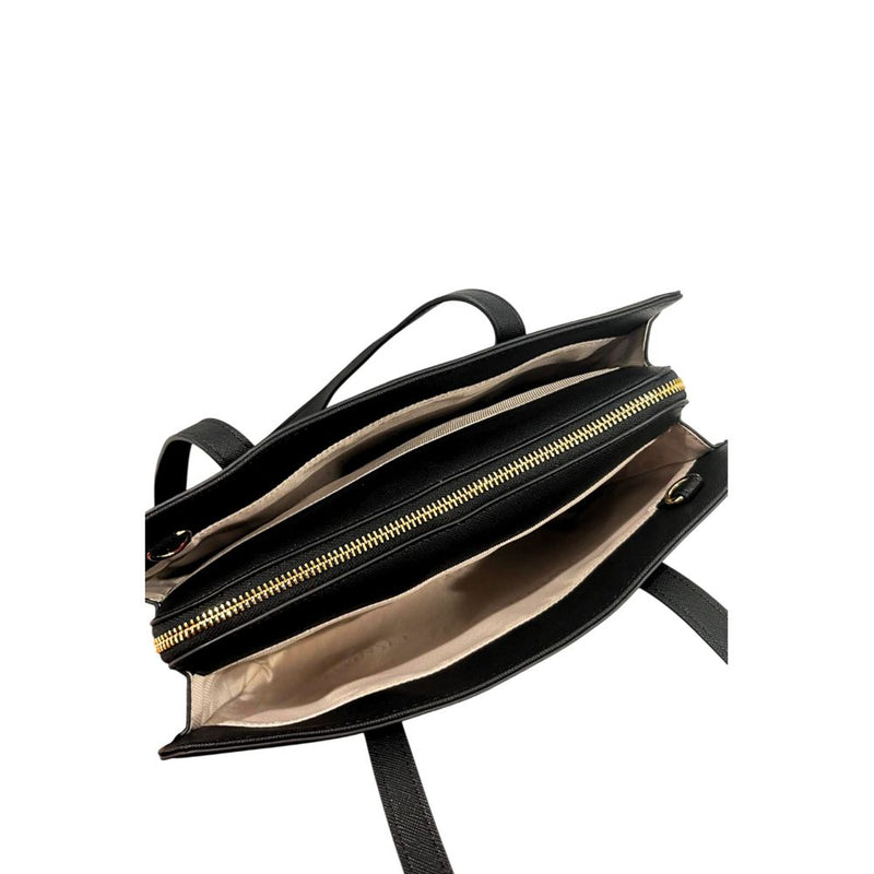 Sac à bandoulière en PU noir Twinset pour femme