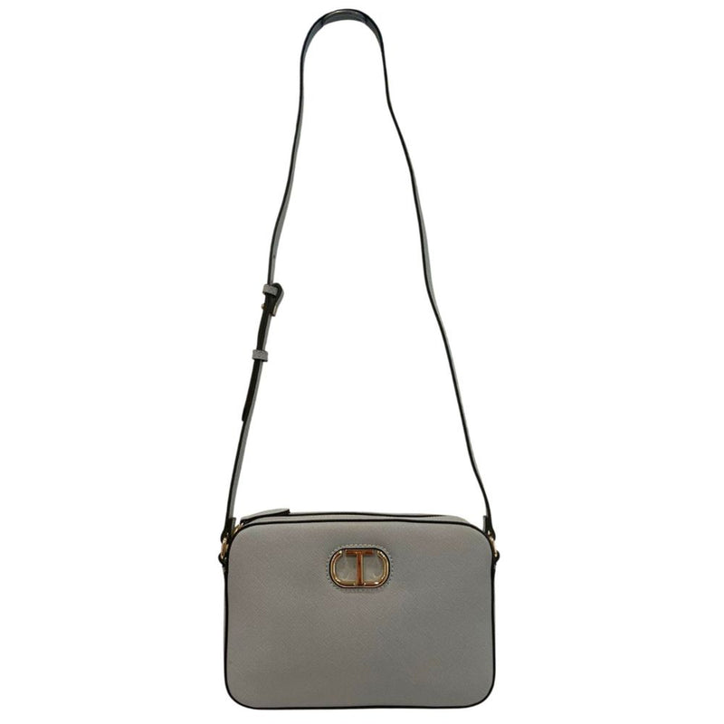 Sac à bandoulière en PU bleu Twinset pour femmes
