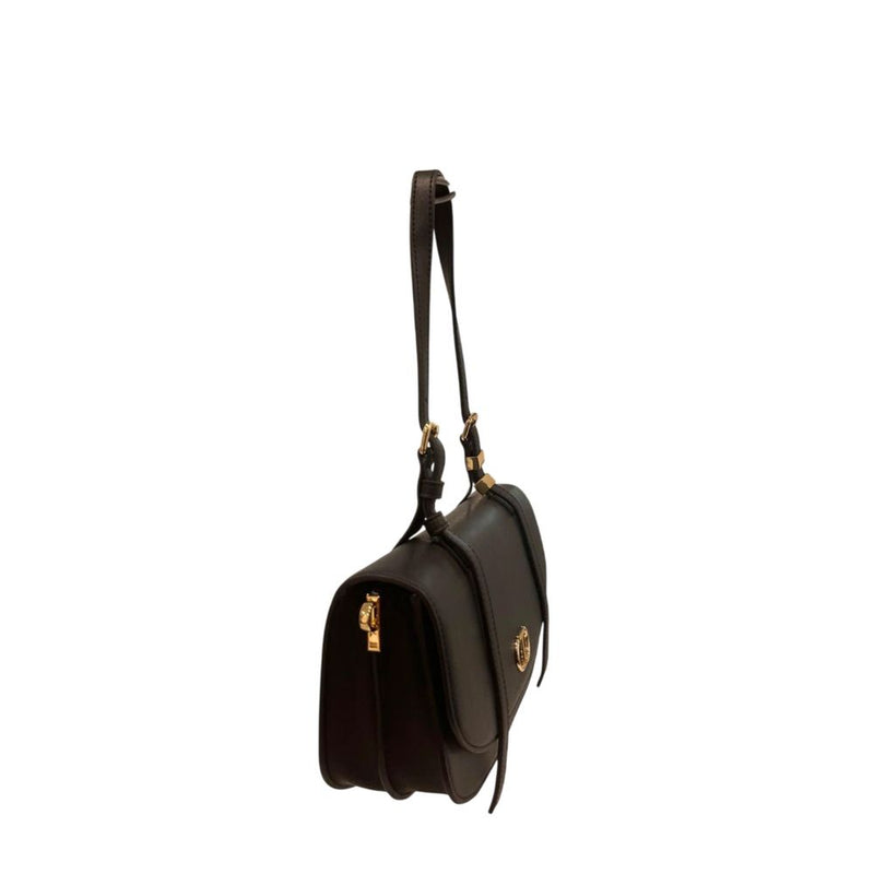 Sac à épaule en PU noir Twinset pour femmes