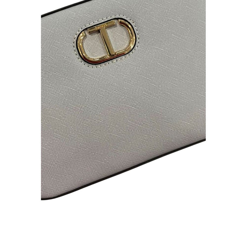 Sac à bandoulière en PU bleu Twinset pour femmes