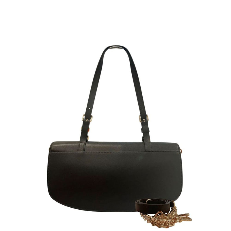 Sac à épaule en PU noir Twinset pour femmes