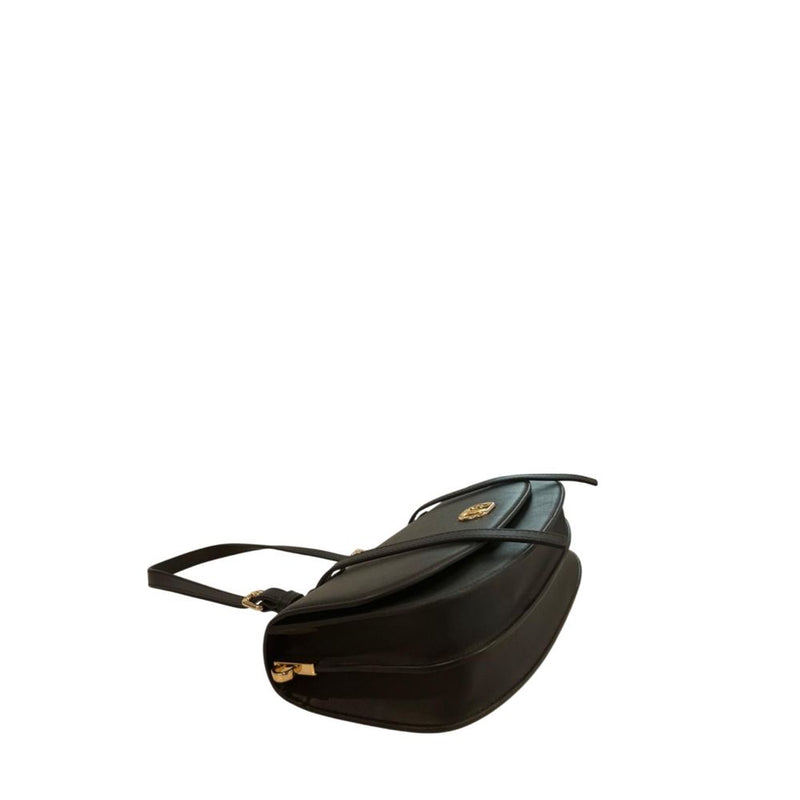 Sac à épaule en PU noir Twinset pour femmes