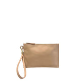 Clutch Femme Twinset en Polyuréthane Rose