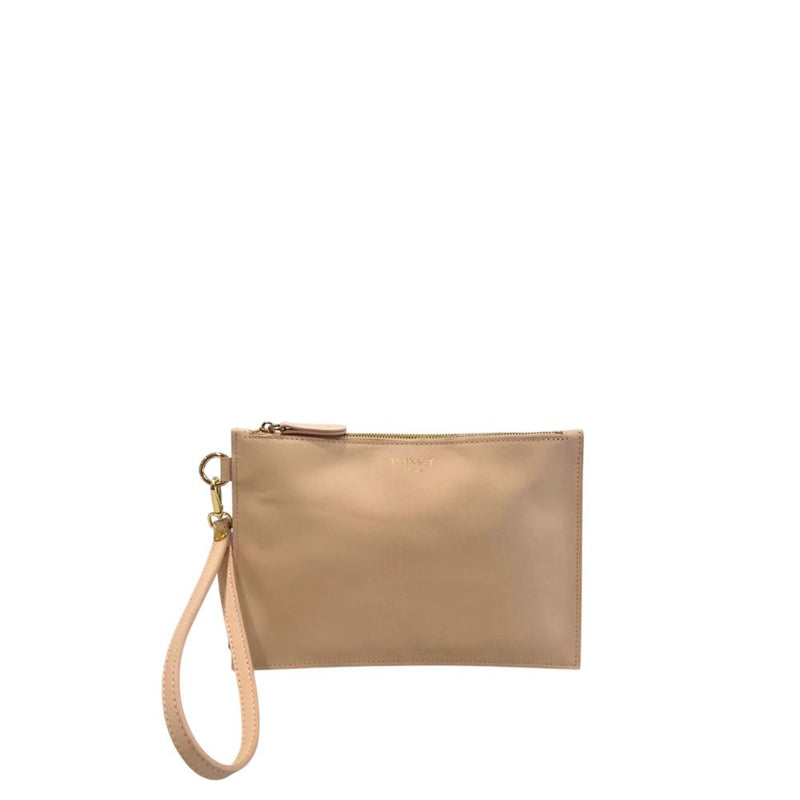 Clutch Femme Twinset en Polyuréthane Rose