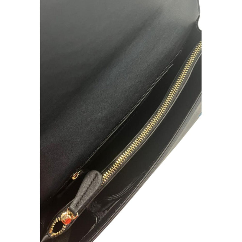 Sac à épaule en PU noir Twinset pour femmes