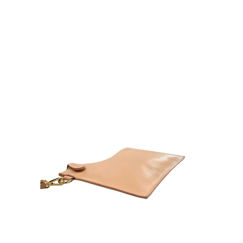 Clutch Femme Twinset en Polyuréthane Rose