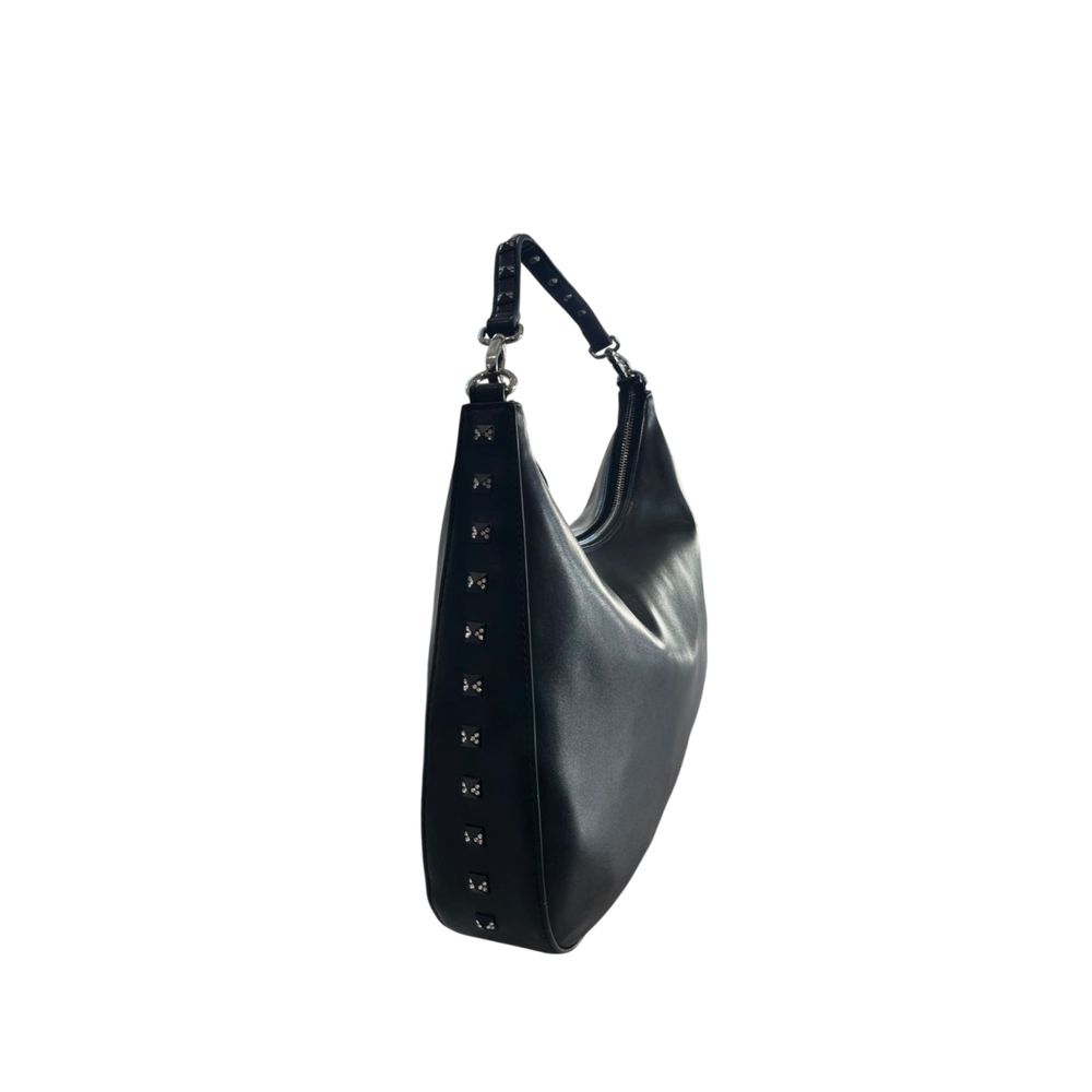Twinset Black PU Women Shoulder Bag - Stylish & Functional