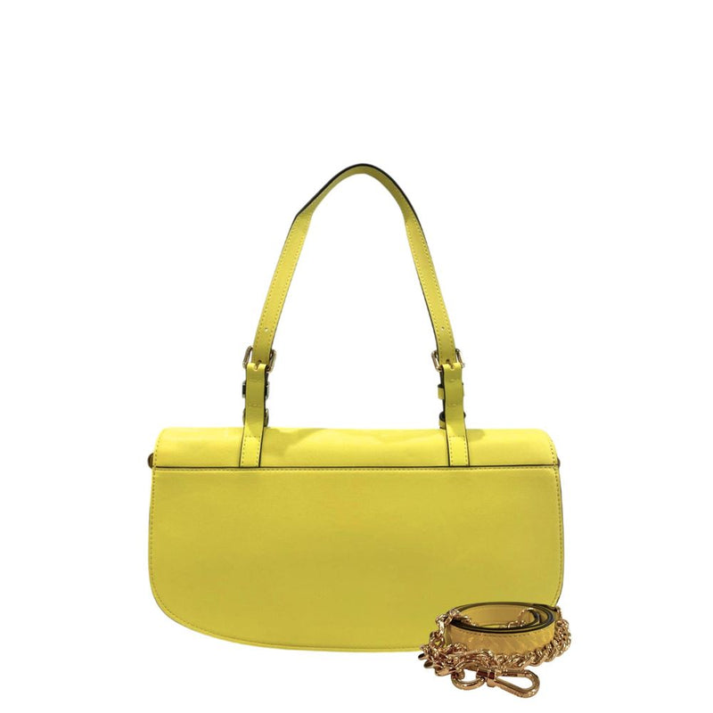 Sac à épaule Twinset jaune en PU pour femme