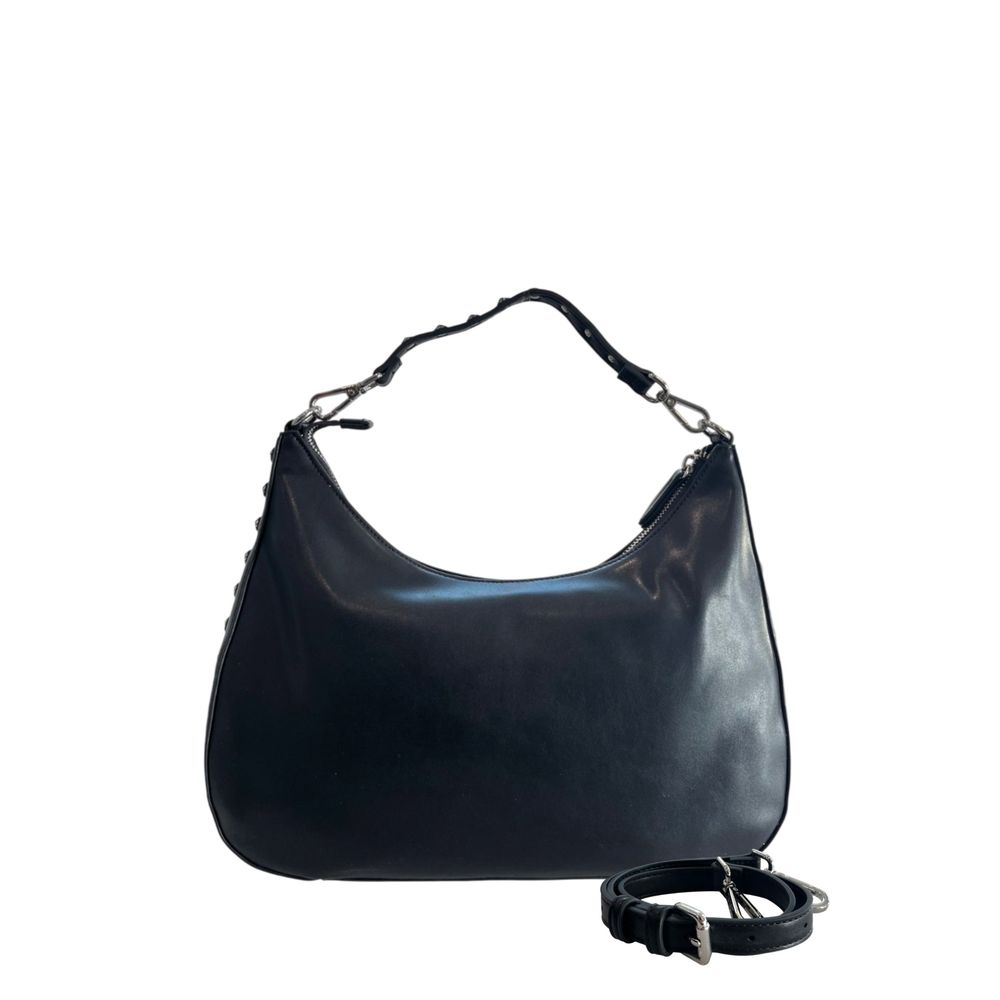 Twinset Black PU Women Shoulder Bag - Stylish & Functional