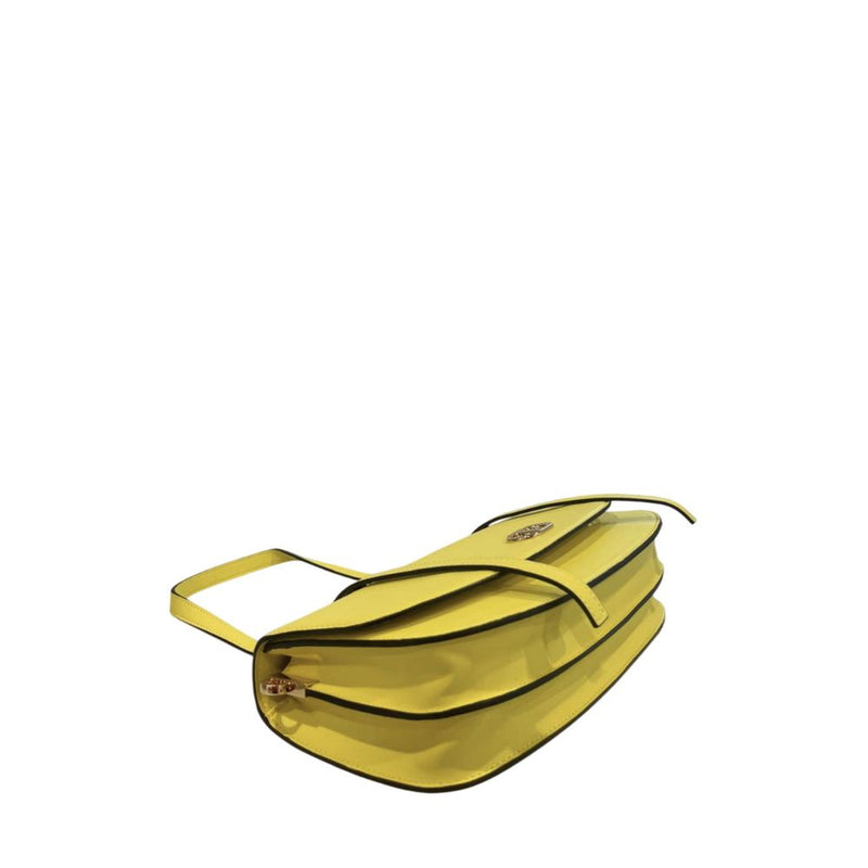 Sac à épaule Twinset jaune en PU pour femme
