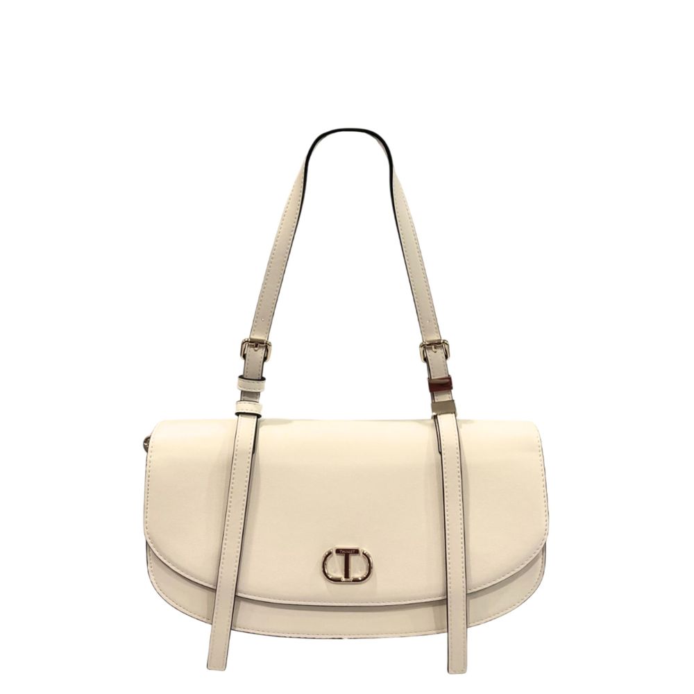 Sac à épaule Twinset Femme en PU Blanc
